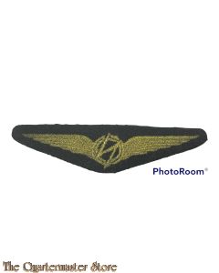  Klu Luchtmacht boord telegrafist radio operator wing stof