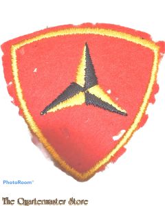 Mouw embleem 3e Marine Division (Sleeve patch 3rd Marine Division)