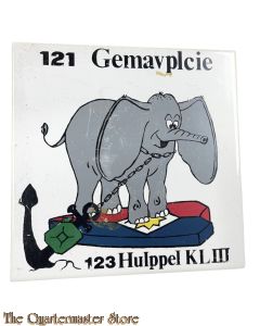 Keramische tegel 121 Gemavplcie 123 Hulppel KL III