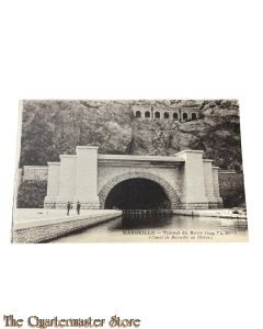 Postcard 1918 Marseille , Tunnel du Rove (Canal de Marseille au Rhone)