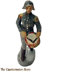 Wehrmacht muzikant drum ELASTOLIN style  (German musician drum WW2)