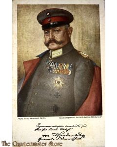 Militair Postkarte General-Feldmarschall v. Hindenburg