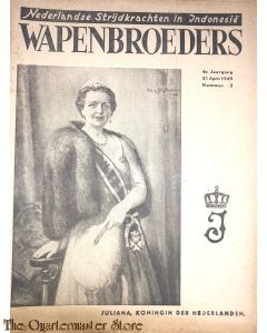 Krant Wapenbroeders no 3 Ned Strijdkrachten in Indonesie 4e jrg 21 april 1949