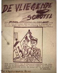 Onderdeelsblad van 32 R.G.G. no 1 ¨de Vliegende schotel¨