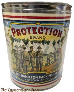 WW1 US Army ration paper label PROTECTION Pumpkin 