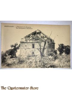 Postcard Montfoucon, the Crownprince ‘s Observatory 1917