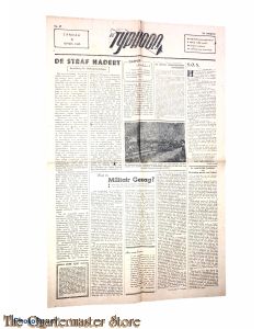 Krant de Typhoon 2e jrg no.57 , zondag 8 april 1945