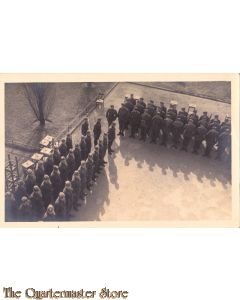 AnsichtsKarte (Mil. Postcard) WH antreten