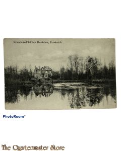 Postkarte Granatschloschen Dontrien, Frankreich