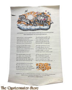 Rijmprent op 7 Jan. 1937 door de regeering uitgereikt aan de Nederlandsche jeugd