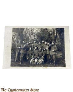 Feld Postkarte 1914-18 Photo Militair Muzikanten 