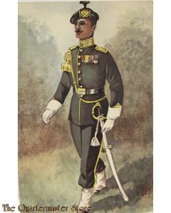 Prent briefkaart Dept van Defensie 1949 no 6 Garderegiment Jagers