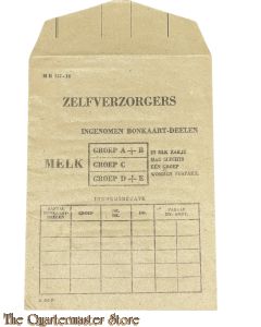 Enveloppe zelfverzorgers Melk distributie Leusden 
