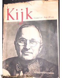 2 Maandelijks blad Kijk No 15, De wereld kan er zeker van zijn dat wij den oorlog op beide fronten...