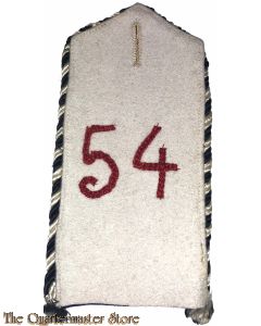 Schulterklappe manschaften 54 Infanterie Regiment WK1