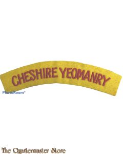 Shoulder flash Cheshire Yeomanry
