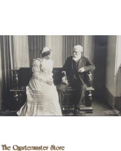 AnsichtsKarte (Mil. Postcard) Friedrich von Baden/Louise prinses von Preussen 1906