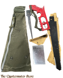 US Army Survival saw with Belt Carrier