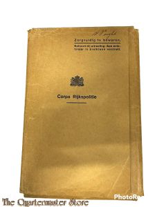 Rijks Politie documenten/voorschriften 1945-1960