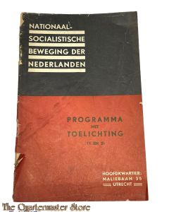 Natonaal socialistische beweging in Nederland, Brochure 1 en 2: Programma met toelichting