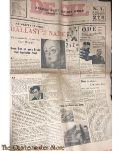 Satirisch NSB blad "de GIL" no 7 6 juni 1944