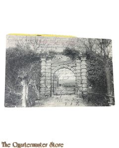 Postcard 1914  (Feldpost) Eclaibes , Entree principale L'ancien Chateau