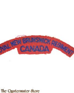 Shoulder flash Royal New Brunswick Regiment 1950s