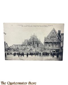 Postcard 1918 Cambrai - Chapelle du Grand-seminaire et Maison Espagnole