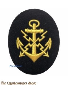 Armel abzeichen Fernschreibmaat laufbahn (Trade badge KM Radio operator)