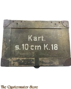 Holzkiste  10cm Kanone K18 10 cm Artillerie Kanone 18 howitzer (Crate 10cm Kanone K18 10 cm Artillerie Kanone 18 howitzer)