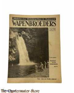 Krant , Wapenbroeders no 37 Ned Strijdkrachten in Indonesie , 4e jrg 15 december 1949