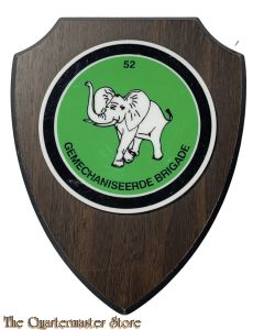 Wandschild 52 Gemechaniseerde Brigade