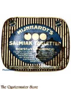 Blikje Mijnhardts samiak tabletten 1940