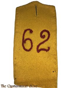 Schulterklappe manschaften no 62 WK1