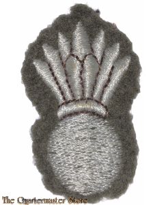 Trade badge flaming bomb Sergeant Engineers