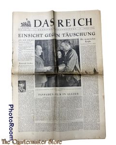 Zeitung Das Reich Berlin no 23 , 6 juni 1943