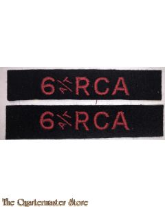 Shoulder flashes set 6 A/T RCA Canada