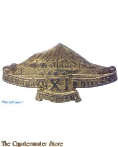 Cap badge 11th Taranaki Rifles Regiment
