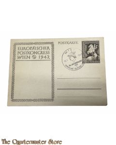 Postkarte , Europaisches Postkongress Wien 1942