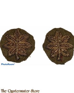 US Army, WW2 , Rank badges , Major, bullion 