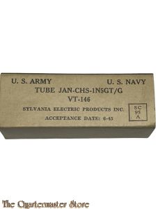 WW2 US Army/Navy Jan-Chs-in5GT/G electron tube (boxed)