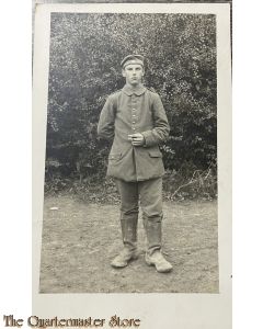 Studio photo 1916 Soldier in combat uniform 2e Bay Inf Div