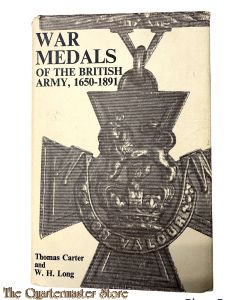 Book - War Medals of the British Army 1650-1891