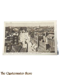 Ansichtkaart Den Haag, Grote Marktstraat en Prinsegracht 1-1 RI