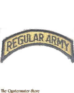 Shoulder title Regular Army 