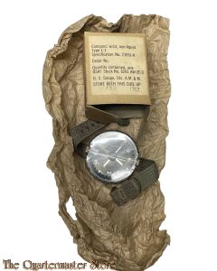 USAF Survival Wrist Compass . Non Liquid type L-1 boxed 