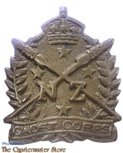 Cap badge New Zealand Cadet Corps WW2