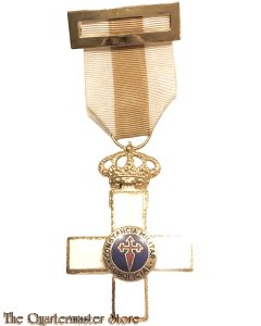 Spain- Cruz a la Constancia Militar, Suboficiales, Cruz Pensionada (Cross for Military Constancy, Non-Commissioned Officers. Franco period.