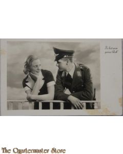 Postkarte Luftwaffe Du bisst mein ganzes Gluck (Postcard LW  you're my every thing)