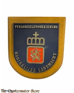 Wandschild Personeelsvoorziening Koninklijke Landmacht